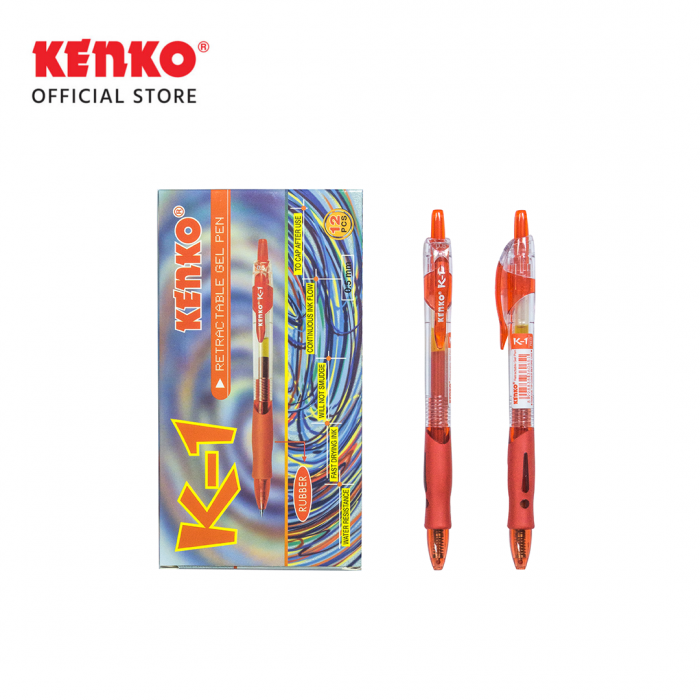 GEL PEN K-1 Retractable | Kenko Stationery Official Store